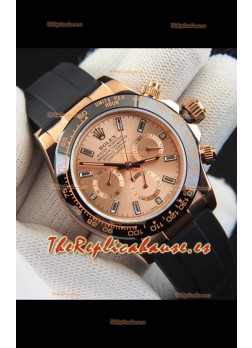 Rolex Daytona Movimiento Japonés Caja de Oro Reloj Réplica en Dial Champange 