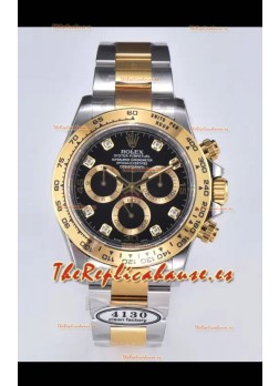 Rolex Cosmograph Daytona M116503-0011 Oro Amarillo Dos Tonos Movimiento Original Cal.4130 - Reloj Acero 904L