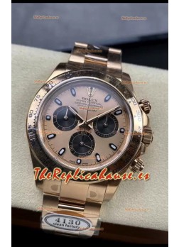 Rolex Cosmograph Daytona M116505-0009 Oro Rosado Movimiento Original Cal.4130 - Reloj Acero 904L