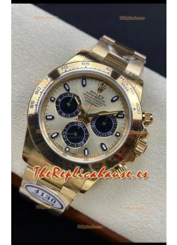 Rolex Cosmograph Daytona M116505-0014 Oro Amarillo Movimiento Original Cal.4130 - Reloj Acero 904L