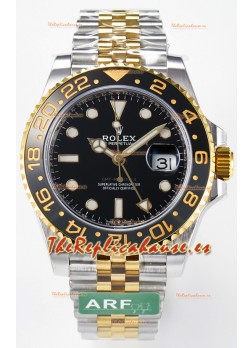 Rolex GMT Masters II Super Clone M126713GRNR Movimiento Cal.3285 Réplica Suiza - Reloj Ultimate Acero 904L