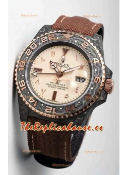 Rolex GMT Masters II DiW Reloj Réplica Suizo - Réplica a Espejo 1:1 Numerales Arábigos