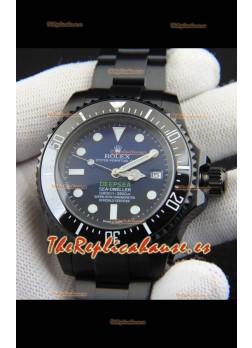 Rolex Sea Dweller Movimiento Japonés Reloj Réplica Dial Azul 44MM