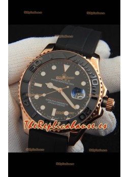 Rolex Yachtmaster Everrose Gold Japanese Reloj Réplica- 42MM