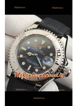 Rolex Yachtmaster Acero Inoxidable Japones Reloj Réplica- 40MM Dial Gris