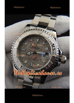 Rolex Yachtmaster Acero Inoxidable Japones Reloj Réplica- 40MM - Dial Gris 