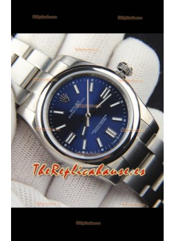 Rolex Oyster Perpetual Movimiento Japonés Reloj Réplica36MM - Dial Azul