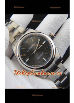 Rolex Oyster Perpetual Movimiento Japonés Reloj Réplica39MM - Dial Gris