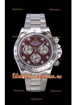 Rolex Daytona Acero Inoxidable Watch with Original Cal.4130 Movement - 1:1 Mirror 904L Steel Watch