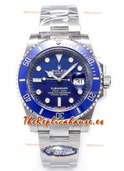 Rolex Submariner Super Clone 40MM Chapado Oro Blanco 116619LB - Reloj Replica Espejo 1:1