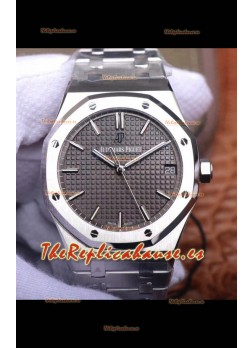 Audemars Piguet Royal Oak Reloj Réplica 1:1 41MM Dial de Acero 904L Gris