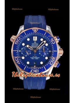 Omega Seamaster Co-Axial Master Chronometer Chronograph Oro Rosado 44MM Reloj Réplica a Espejo