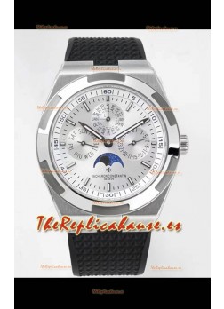 Vacheron Constantin Overseas Perpetual Calendar Ultra-Fino Reloj Réplica Caja en Acero Dial Acero