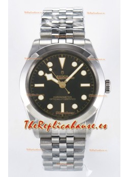 Tudor Super Clone Negro Bay 39MM Dial Antracita Reloj Réplica Suizo Espejo 1:1 