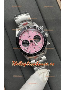 Tudor Super Clone Negro Bay REF.79360N Chronograph Reloj en Dial Rosa 