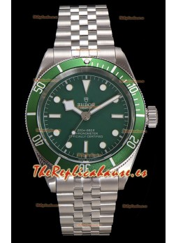 Tudor Black Bay Super Clone Edición Harrods Dial Verde Reloj Réplica Suizo