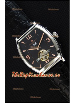 Vacheron Constantin Malte Reloj Réplica Japonés Tourbillon Dial color Negro