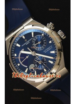 Vacheron Constantin Overseas Dual Time Reloj Réplica Suizo Dial Azul