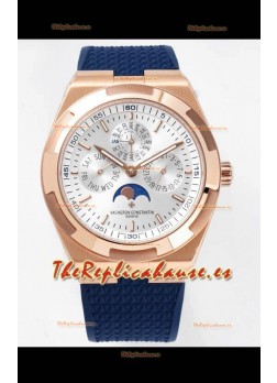 Vacheron Constantin Overseas Edición Tiempo Mundial Dial Gris Reloj Réplica Suizo