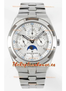 Vacheron Constantin Overseas Calendario Perpetuo Ultra-Fino Dial Acero con Correa Acero