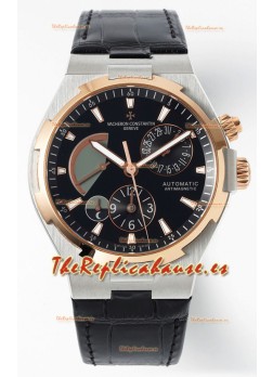 Vacheron Constantin Power Reserve Dial Negro Two Tone Dial Negro Reloj Réplica Suizo