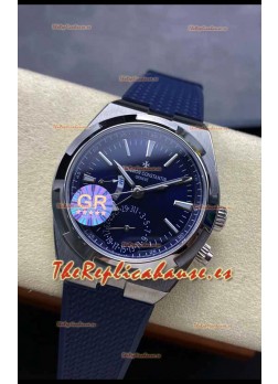 Vacheron Constantin Overseas Dual Time Acero Inoxidable  Réplica Suiza Espejo 1:1 Dial Azul