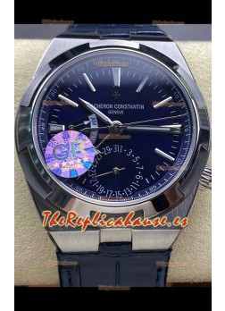 Vacheron Constantin Overseas Dual Time Acero Inoxidable  Réplica Suiza Espejo 1:1 Dial Azul