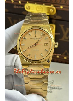 Vacheron Constantin Historiques 222 Super Clone 37MM Oro Amarillo Reloj en Dial Oro 