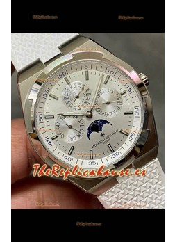 Vacheron Constantin Overseas Calendario Perpetuo Ultra-Fino Dial Acero con Correa Acero