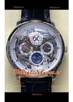 Vacheron Constantin Patrimony Traditionelle Skeleton Calendario Perpetuo Reloj Réplica Suizo  