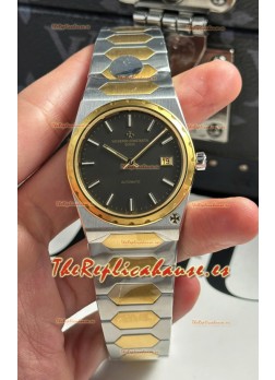 Vacheron Constantin Historiques 222 Super Clone 37MM Caja Dos Tonos Reloj en Dial Gris 