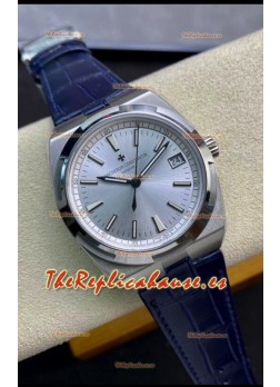 Vacheron Constantin Overseas Reloj Réplica Suizo a Espejo 1:1 Dial en Acero - Correa de Piel