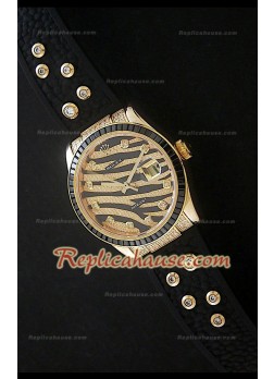 Rolex Datejust Reproducción Reloj Suizo en Oro Amarillo