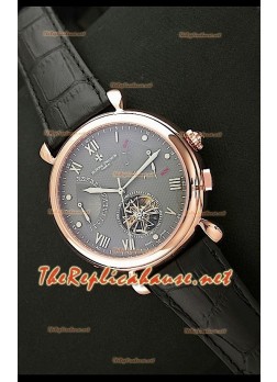Vacheron Constantin Reloj Calendario de Oro Rosa y Esfera Gris