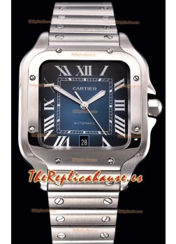 Cartier Santos De Cartier XL Reloj Réplica a Espejo 1 :1 - 40MM Caja de Acero Inoxidable