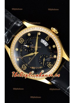 Jaeger LeCoultre Master Control Reloj Réplica Suizo Oro Amarillo