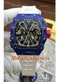 Reloj Richard Mille RM35-03 Edición Rafael Nadal, cuarzo azul TPT Superclon