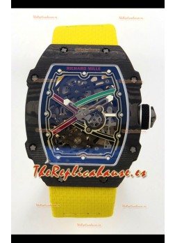 Richard Mille RM67-02 Negro NTPT 37 Gramos Movimiento clon CRMA7