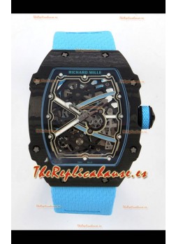 Richard Mille RM67-02 Negro NTPT 37 Gramos Movimiento clon CRMA7