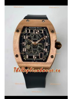 Reloj Richard Mille RM67-01 Superclon Extraplano de Oro Rosa
