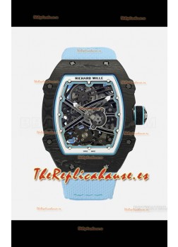 Richard Mille RM67-02 Negro NTPT 37 Gramos Movimiento clon CRMA7