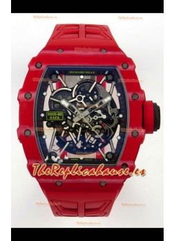 Reloj Richard Mille RM035-02 rojo NTPT, MVMNT con volante de inercia variable, Superclon