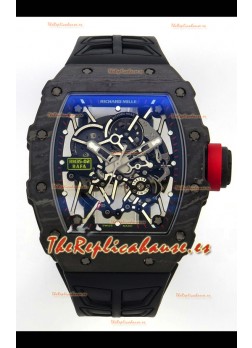 Reloj Richard Mille RM035-02 negro NTPT MVMNT con volante de inercia variable Superclon