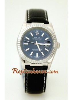 Rolex Réplica Datejust - Leather