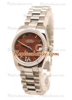 Rolex Datejust Diamond VI Reloj de imitación Japonés - 36MM
