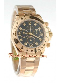 Rolex Réplica Daytona Suizo Gold Reloj - 2011 Edición