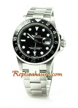 Rolex Réplica GMT Reloj - Bisel negro 2011 Edición
