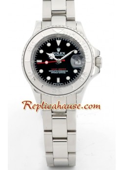 Rolex Réplica Yachtmaster Suizo Reloj para Dama