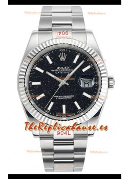 Reloj Rolex Datejust con movimiento Cal.3235, esfera estrellada y 41 mm, réplica de alta calidad