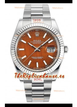 Reloj Rolex Datejust Cal.3235 con movimiento Tiger Dial de 41 mm, réplica de alta calidad